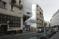 Logements étudiants, façade sur rue — rendu